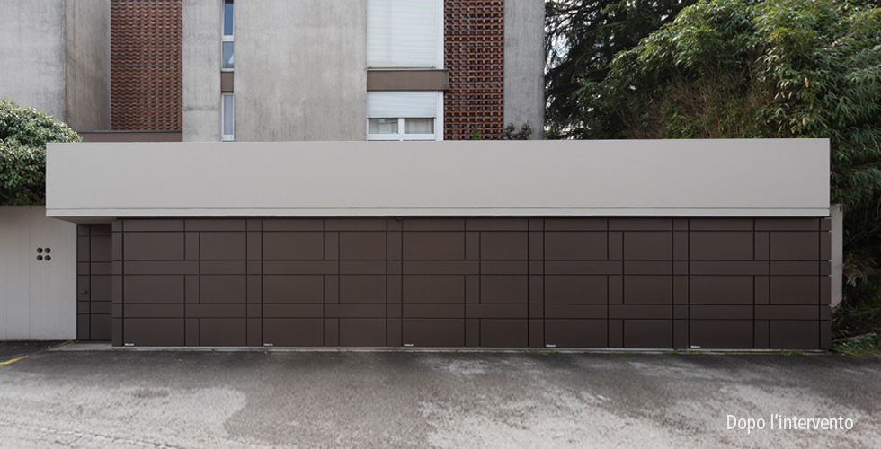 Porte garage basculanti – Matteo Huber Dopo